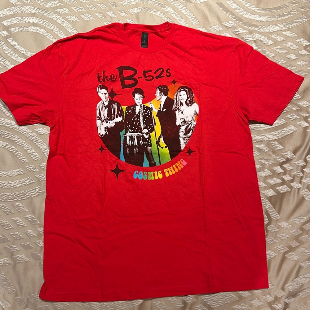 B52s Cosmic Thing Concert T 100% Cotton NWOT Size XL